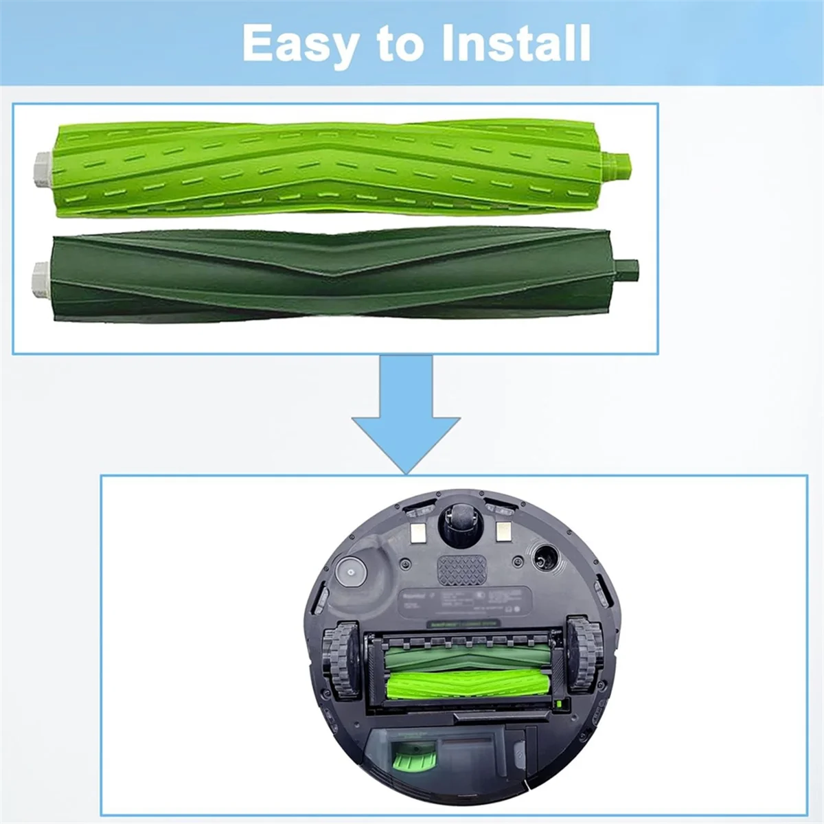 Резиновая роликовая щетка для серии IRobot Roomba E I J E5 E6 E7 I3 I3+ I4 I4+ I6 I6+I7 I7+ I8 I8+ J6+ J7 J7+ I5 I5+J5