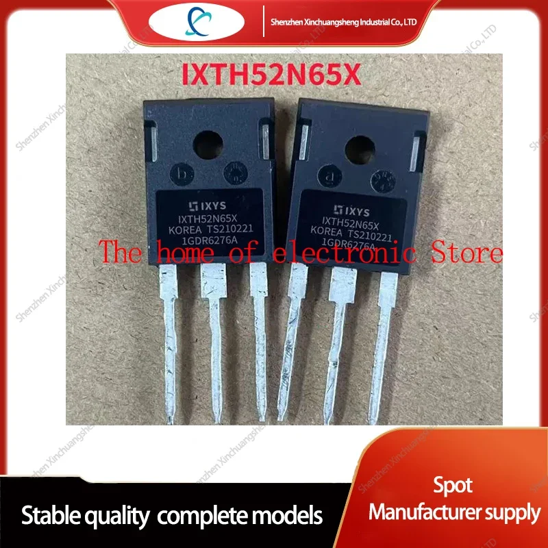 5 шт./лот IXTH52N65X воздушная МОП-трубка с эффектом зарядки N-канал 650 в а