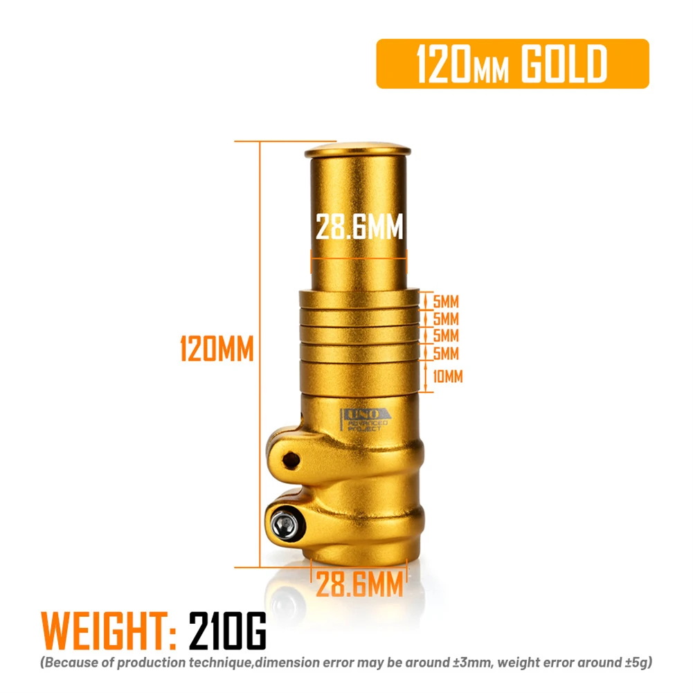 

Top-quality Fork Stem Extender Accessories Adapter Bicycle Bike Extender