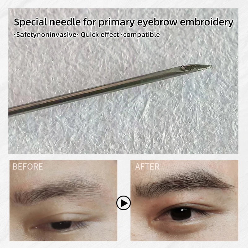 AI NATIVE REAL EYEBROWS НОВАЯ ТЕХНОЛОГИЯ/Настоящий имплантат бровей Клон Натуральный набор