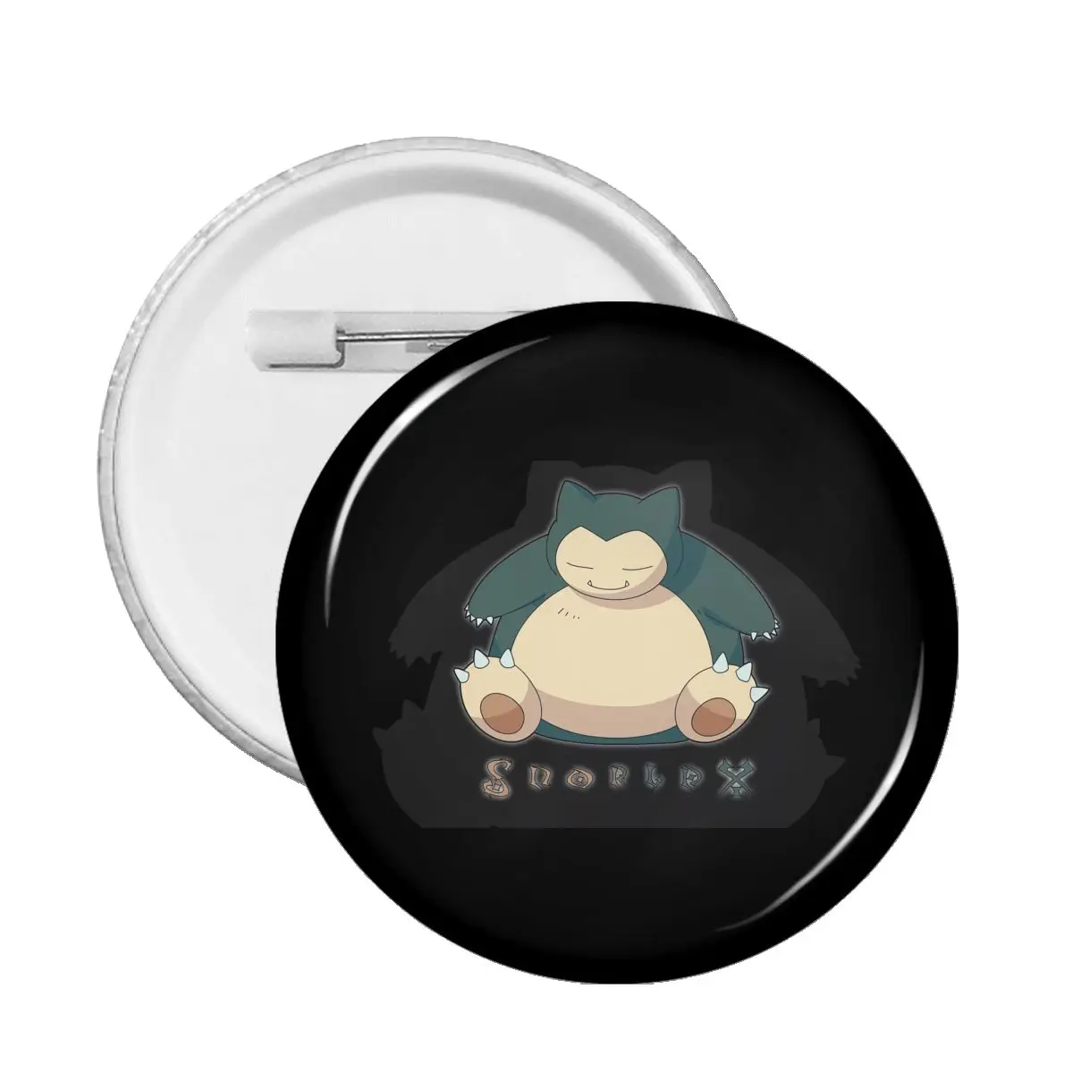 

Snorlax симпатичный значок Anmie манга броши для сумки Потрясающие заколки на лацкане из ПВХ аниме коллекции фанатов
