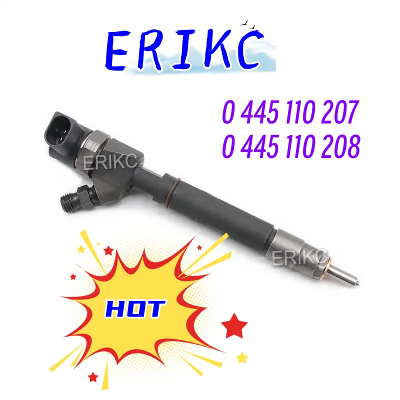 

ERIKC 0 445 110 207 Common Rail Injector 0445110207 0445 110 207 Diesel Fuel Injector 0445110208 for Bosch Mercedes-Benz