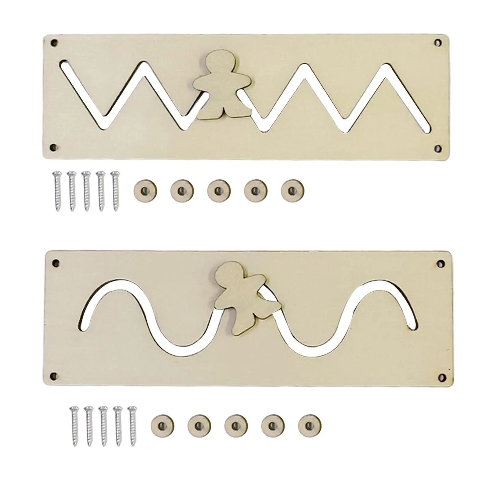 

Montessori Toy Busy Board DIY Accessories Slide Track Child Busy Board DIY Parts Early Educational Toys Developmental Toy