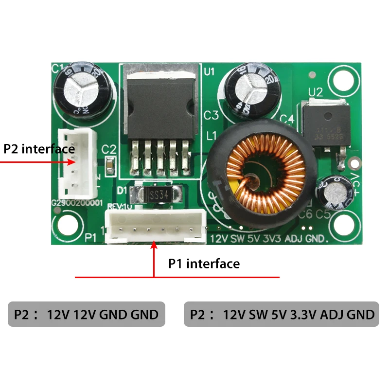 10 шт. понижающий преобразователь постоянного тока 12 В 3 А |
