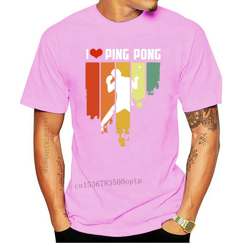 

Pinges Pong Vintage Edition T Shirt Normal Summer Style Crazy Fashion Customize Short Sleeve Unique Round Neck Shirt