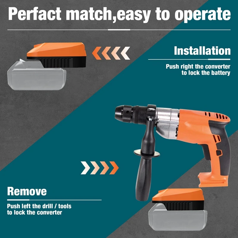 Адаптер аккумулятора MT18FIN для литий-ионного Makita 18 В преобразователь в