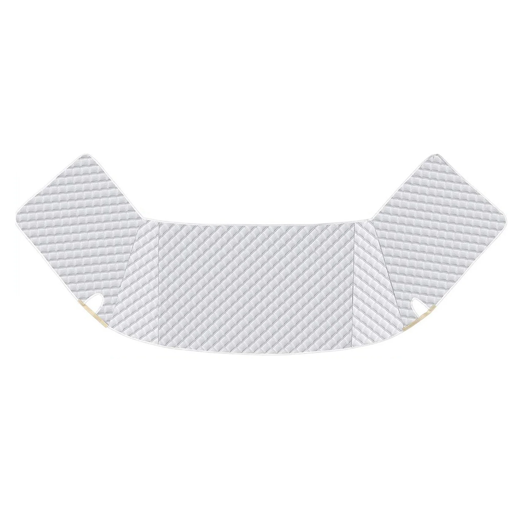 

RV Windshield Sunshade Cover, for Class C Ford 1997-2021 Motorhome Windshield Snow Cover 4 Layers with Mirror Cutouts
