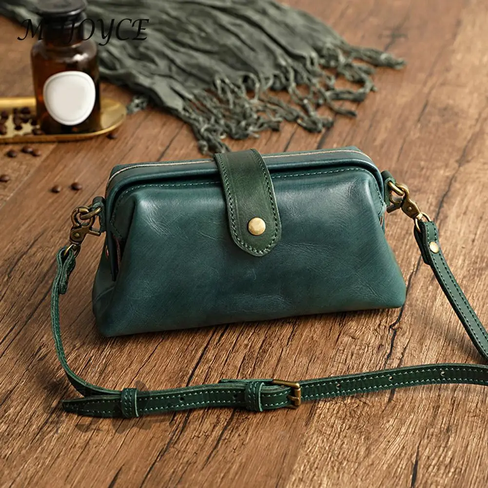 

Retro Women Leather Shoulder Bags Pure Color Zipper Crossbody Bags for Ladies Women Outdoor Shopping Travel