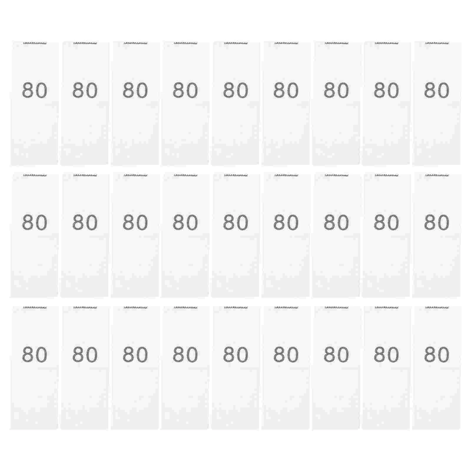 

200pcs Kids Clothes Cotton Labels Sewing Tags Garment Tags