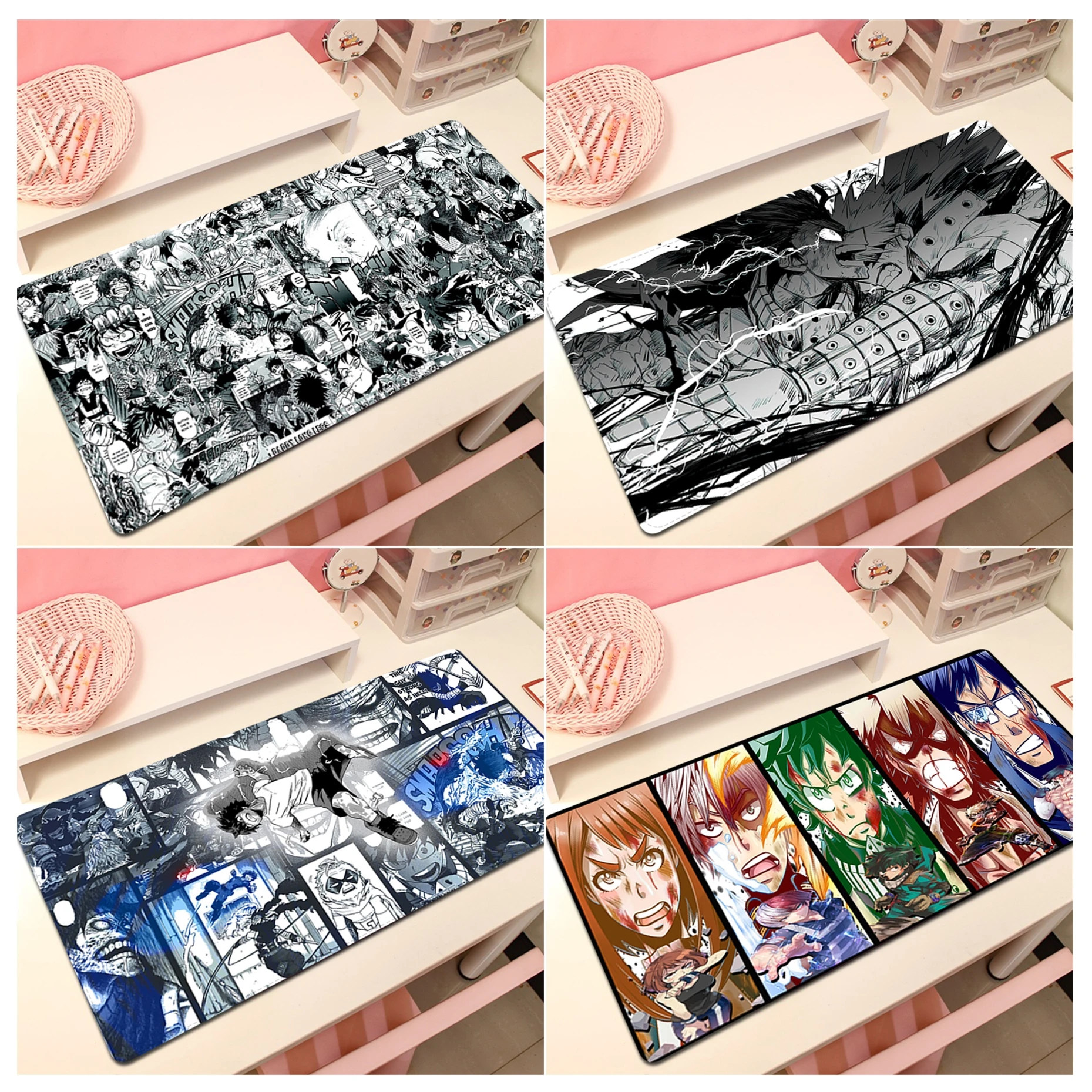

My Hero Academia anime Rubber XXL Speed Version Game Computer Keyboard Office Table Mat Gaming Mouse Pad Writing Desk Mats