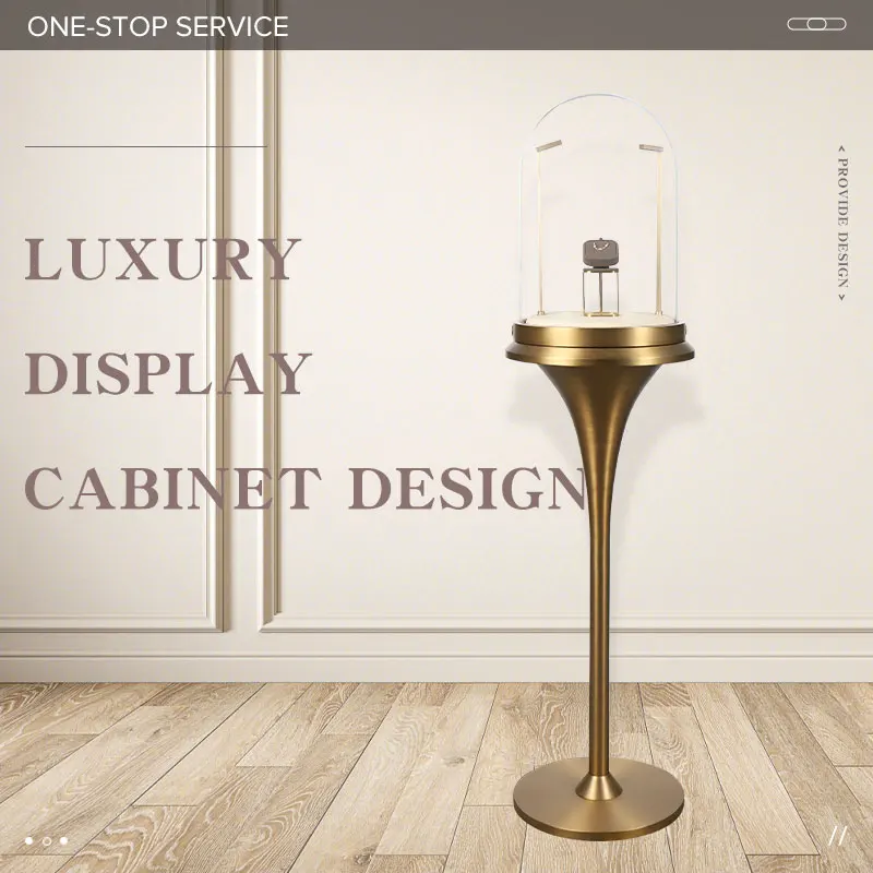 На заказ роскошный магазин часов дизайнерский Круглый Стеллаж для витрина