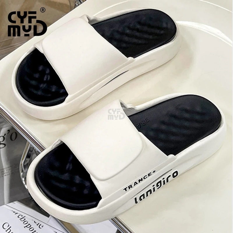 Women's Luxury Slippers for Home Platform Soft Summer Shoe 2023 EVA Non-slip Slipper Fashion Bathroom Slides Comfortable
