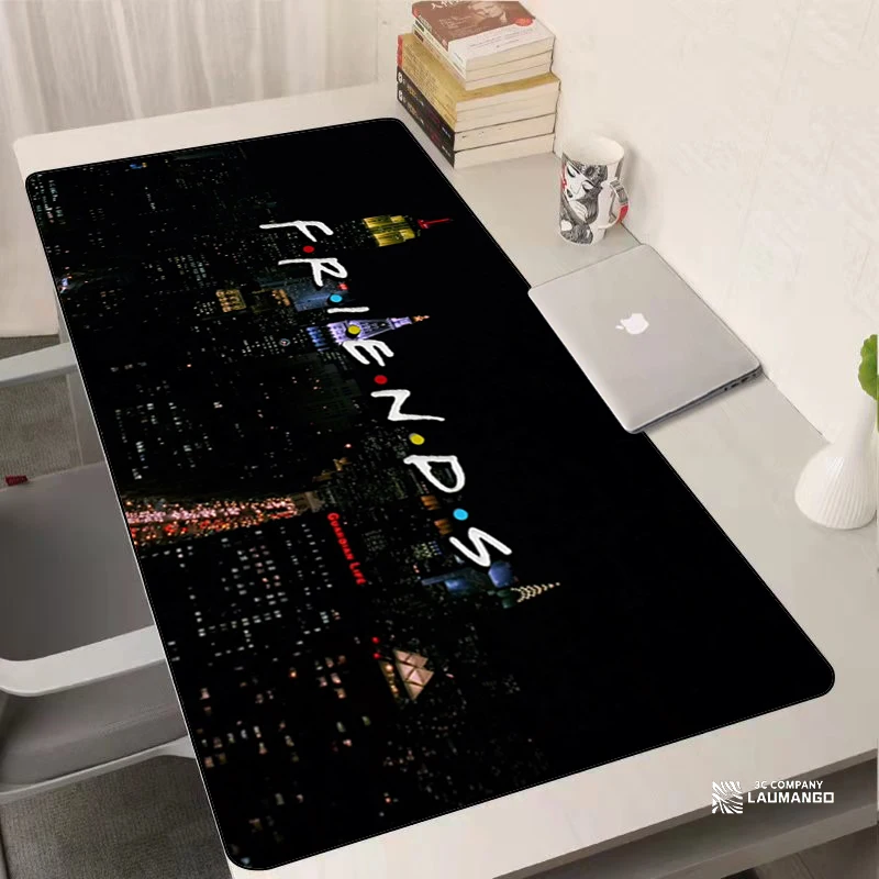 

Friends Tv Show Mouse Pad Gaming Accessories Mouse Mats Pc Gamer Mousepad Rubber Mat Deskmat Computer Office Carpet Mausepad Xxl