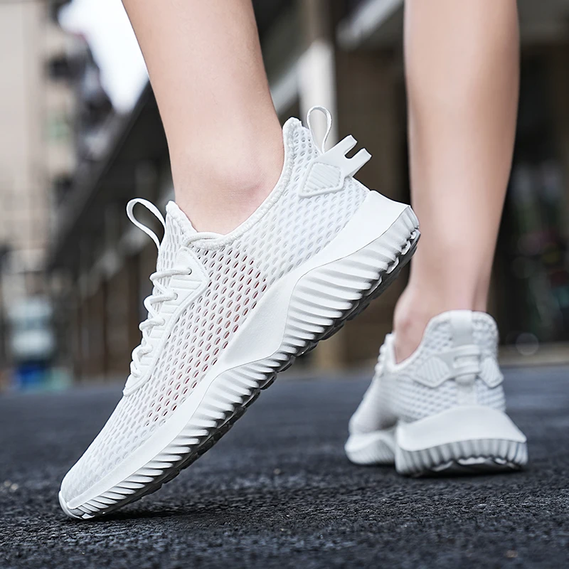 Summer Men Sports Shoes Lightweight Running Sneakers Mesh Casual Shoes for Men Outdoor Walking Jogging Shoes Zaparillas Hombre
