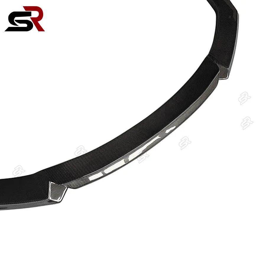 Для Lamborghini Huracan LP580 LP610 V-передний бампер из углеродного волокна передний