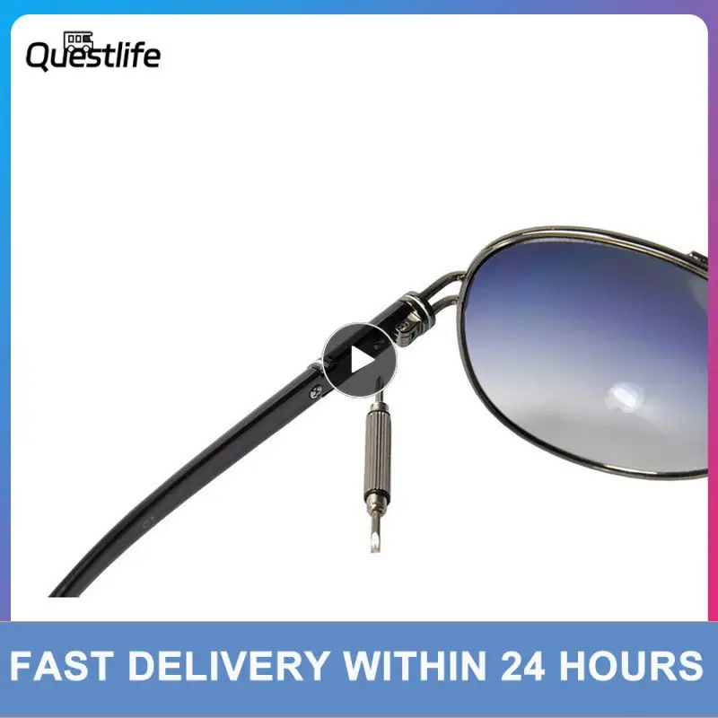 

2/4/6PCS Three-in-one Glasses Screwdriver Portable Watch Mobile Phone Repair Kit With Keychain Repair Tool