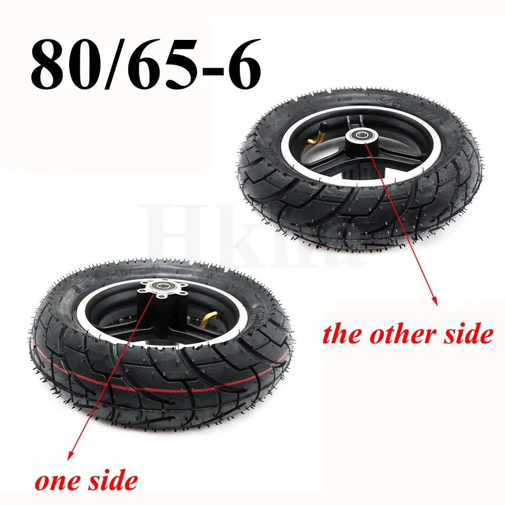 Колесо 80/65-6 TUOVT 10-дюймовая шина 10x3 0 с дисковым тормозом из сплава для