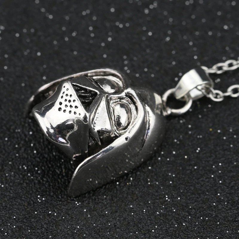 Ожерелье Дарта Вейдера войны Темный Лорд Энакина винтажная подвеска серебряного