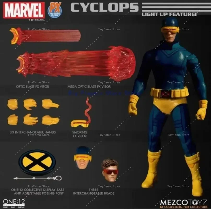 В наличии: Коллекционная фигурка Mezco Ant ONE: 12 PX Version Cyclops, 6-дюймовая, в тканевой одежде, модель для коллекции, подарок, украшение (art.: 3920dc03c5449) - 3920dc03c5449