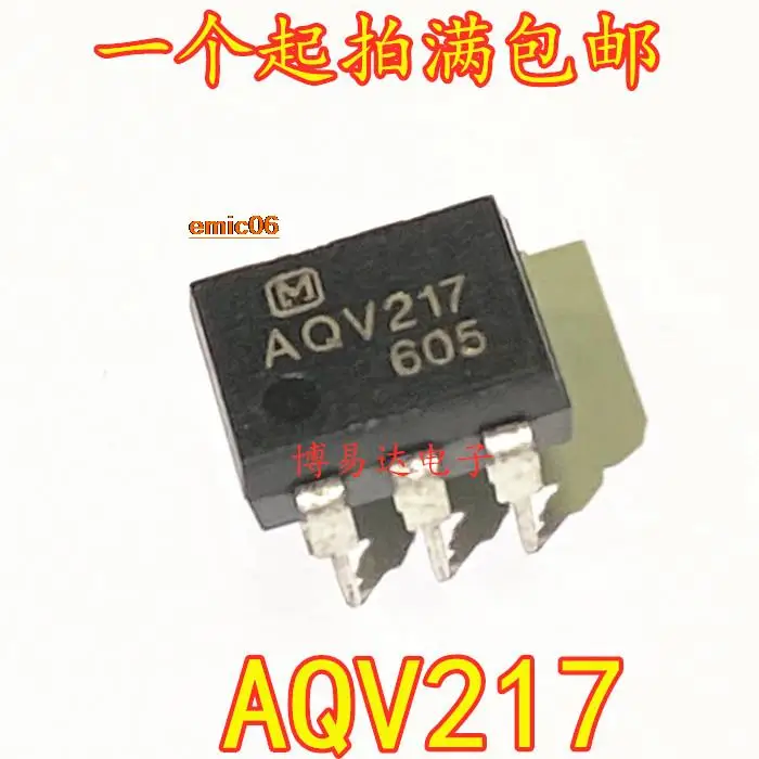 

5 шт., Оригинальные запасные части AQV217 DIP-6 AQV217