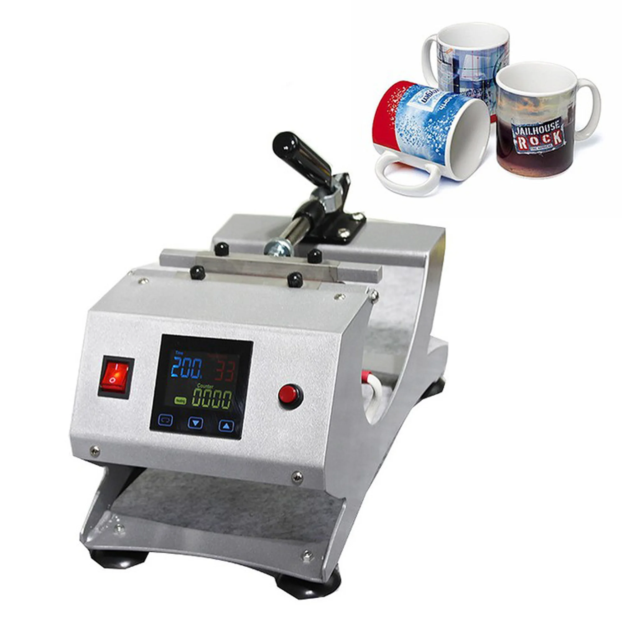 Horizontal baking cup machine CH1812 DIY mug personalized custom heat transfer equipment portable
