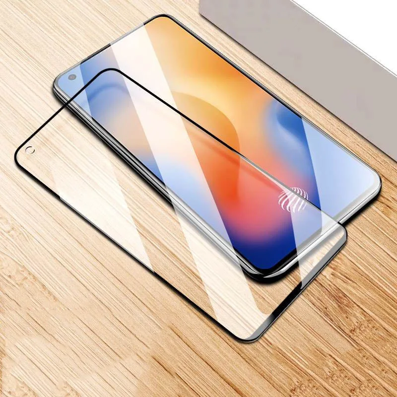 Фото Полное покрытие из закаленного стекла для Realme 7 Pro X X2 X3 X7 XT Pro Lite Superzoom V3 V13 V5 X50 Q3 GT Защитная пленка №4