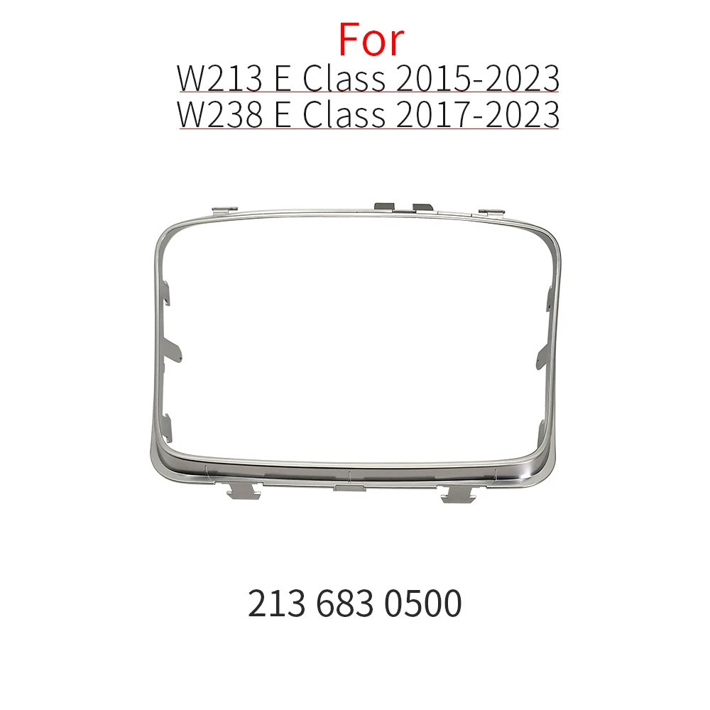 

Для Mercedes W213 автомобильный держатель стакана для воды полоса покрытие пепельница отделка кольцо для Benz E класс E200 E260 E300 E63 AMG 2136830500