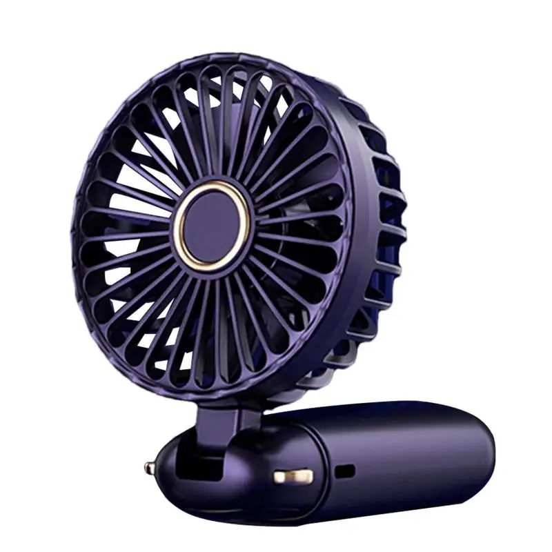 

Hand Fan Portable USB Rechargeable Fan With LED Power Display 90 Degree Foldable 5 Speeds Quiet Mini Fan For Women Girls
