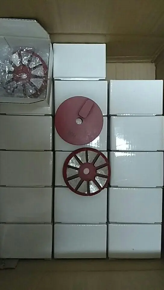 12 шт. 3 дюйма Redi Lock STI Terrco Klindex алмазный шлифовальный диск 10 трапециевидных