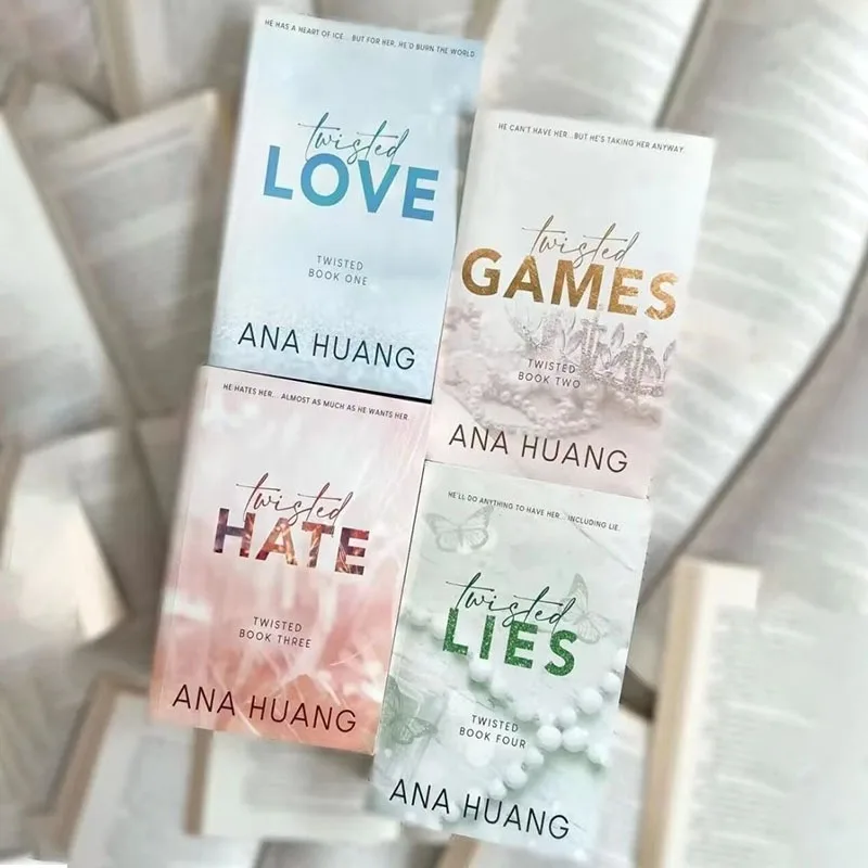 

4 Books Twisted Love /Games / Hite /Lies Ana Huang English Book Novel