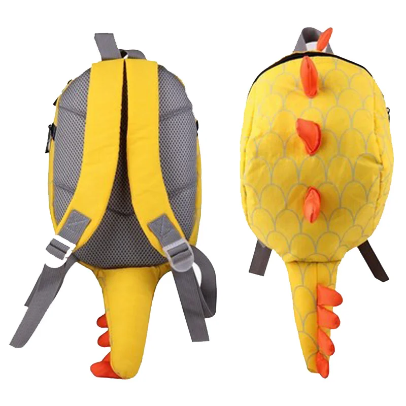 Hot Sale Children Dinosaur Backpack aminals Kindergarten School bags for 1-4 years Dinosaur Anti lost backpack for kids