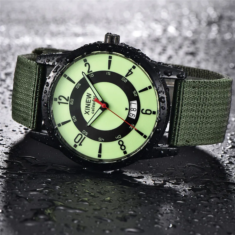 Студенты Origina XINEW Брендовые часы Мужская мода Ремешок из нержавеющей стали