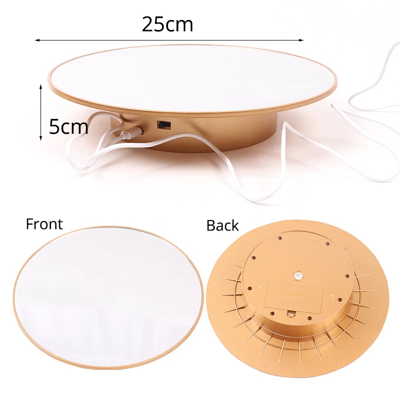 Моторизованный вращающийся поворотный стол Plussign на 360 градусов витрина для