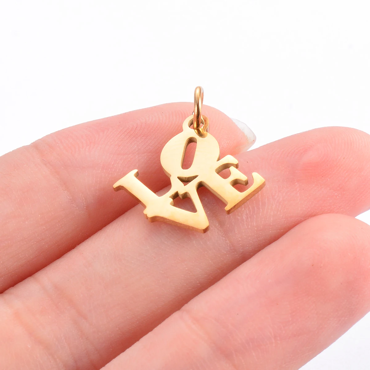 10 шт. подвески для браслета из нержавеющей стали