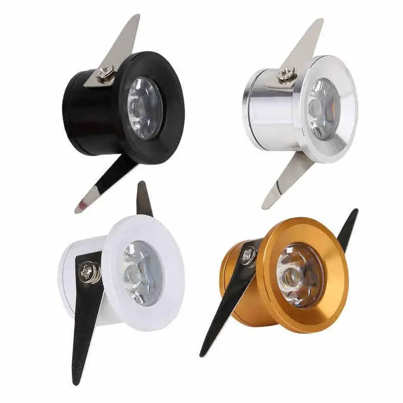 

Светодиодный утопленный светильник для шкафа, 1 Вт, 110 В, 220 В