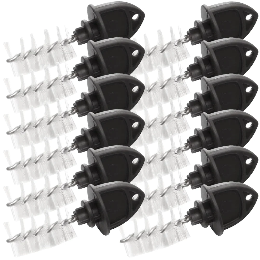 

12Pcs Wear-resistant Brushes Reusable Brushes Compact Stoppers
