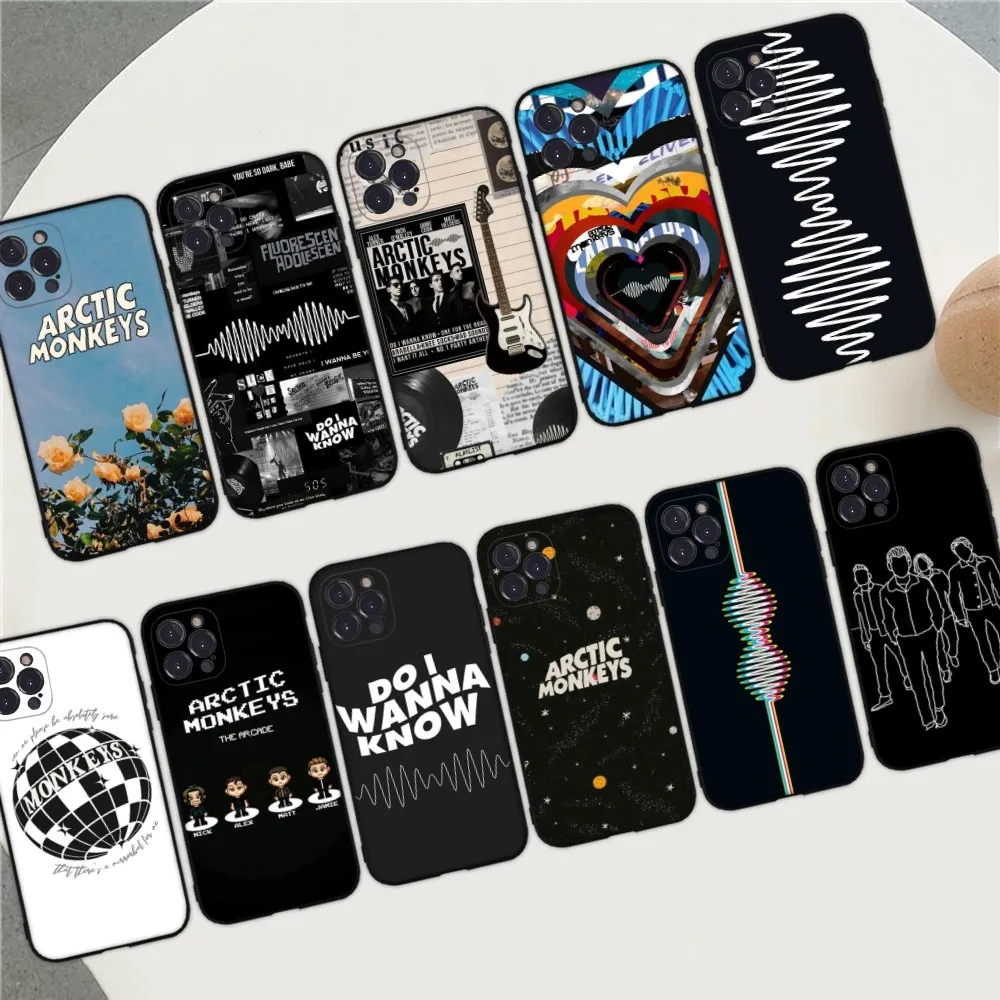 

Arctic Monkeys Phone Case For IPhone 14 13 12 Mini 11 Pro XS Max X XR SE 6 7 8 Plus Soft Silicone Cover