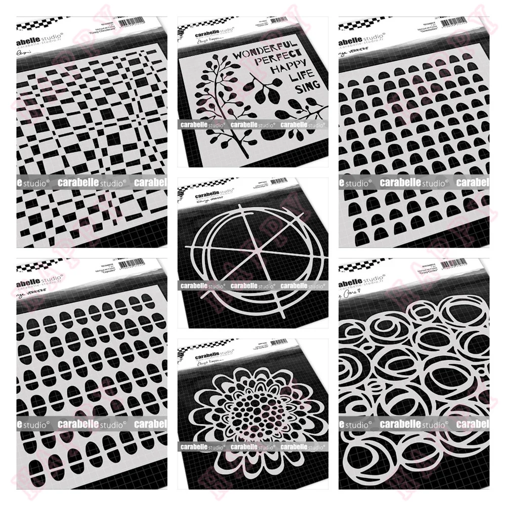 

Plastic Stencils Life Capsules Gummies DIY Scrapbooking Paper Craft Diary Decoration Greeting Card Handmade Embossing New Produc