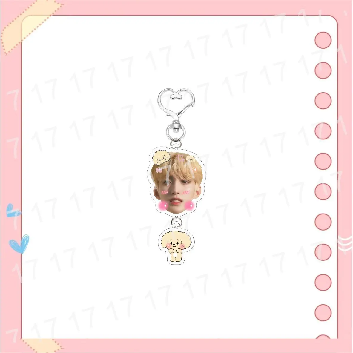 

Акриловый брелок SEVENTEEN Shengbide