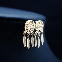 popular stainless steel stud earrings ladies classic simple korean shop montnets earrings fashion jewelry accessories