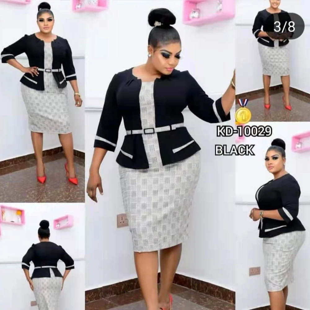 Рисунок 3 - Женское платье-пальто средней длины