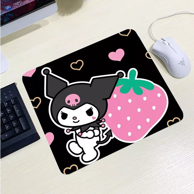 

Mouse Carpet Anime Mouse Pad Kawaii Accessories PC Gamer Cabinet Gaming Computer Table Non-slip Mat Mousepad Company
