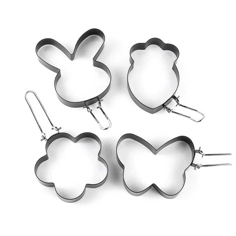 

Stainless Steel Omelette Makers Fried Egg Moulds Egg Cookers Kitchen Accessories