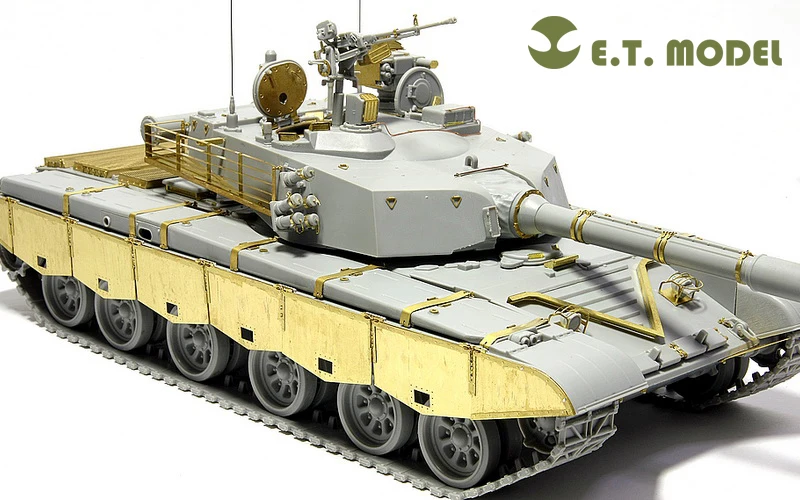Базовая деталь ET Model 1/35 E35-010 PLA ZTZ 99/99A MBT для Hobbyboss 82438/82439 (без резервуара)