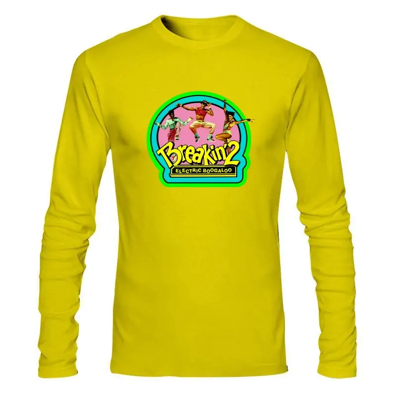 

Man Clothing New Breakin 2 Electric Boogaloo T-Shirt Retro 1980S Break Dance Movie Cotton Tee Top Quality Tee Shirt