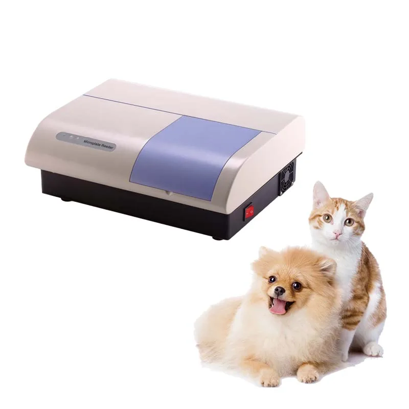 Medical Hospital Lab Veterinary Animal 96 Well Microplate Elisa Analyzer Reader Price Portable Elisa Reader Machine