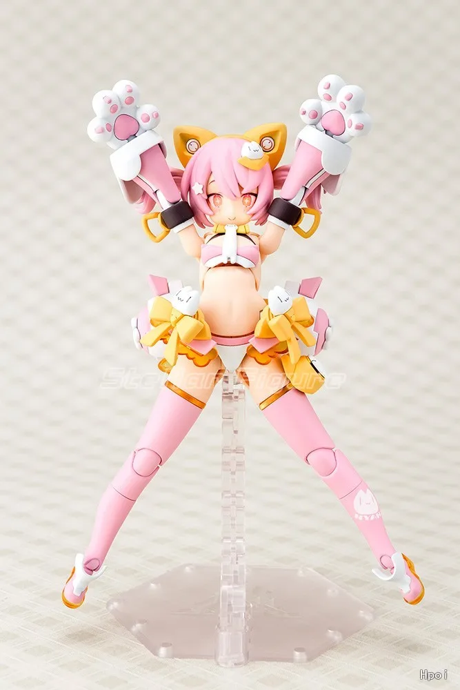 Фото 【SF】В наличии оригинальные KOTOBUKIYA Megami Device PUNI MOFU Cat 1/1 Ratio Figures Коллекция аниме-моделей №4