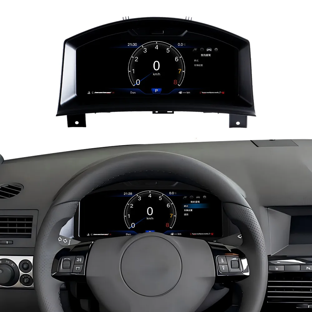 Фото Для Opel Astra 2004 ~ 2010 12,3-дюймовый цифровой дисплей Plug and Play, приборная панель, ЖК-дисплей, стол скорости, автомобильная виртуальная информация №4