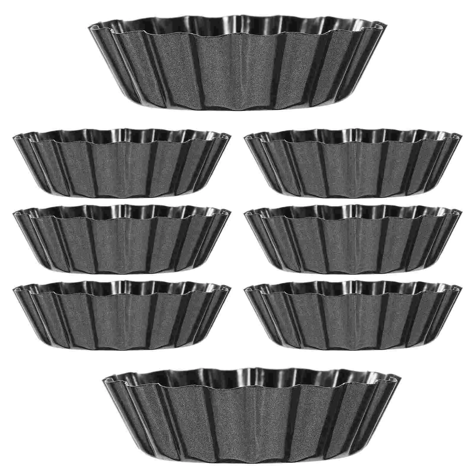 8 шт. противень для яичного пирога мини-формы выпечки кекс со съемным дном жаровня