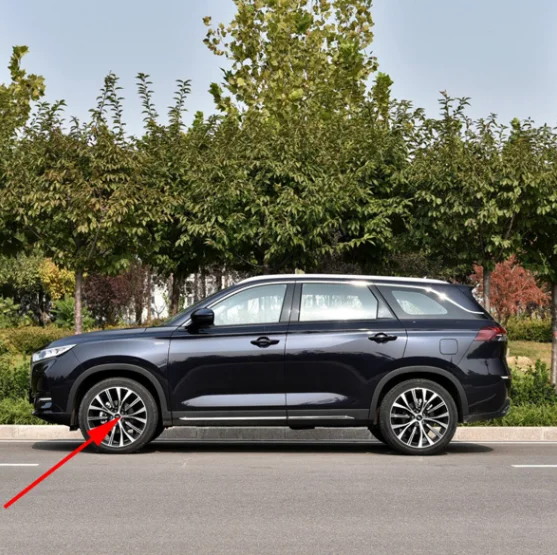 Шина 19-дюймовая ступица колеса из алюминиевого сплава для CHANGAN OSHAN AUCHAN X7 F202F 260206 -0401